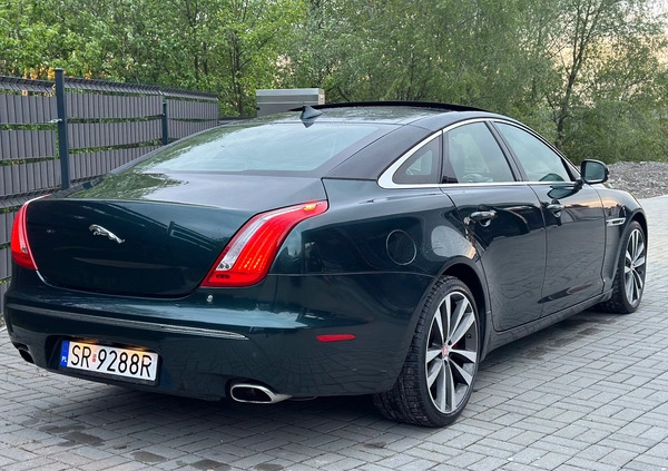 Jaguar XJ cena 72900 przebieg: 201000, rok produkcji 2012 z Poniatowa małe 121